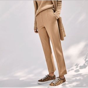 NWT Ann Taylor Easy Ankle Pant in Camel